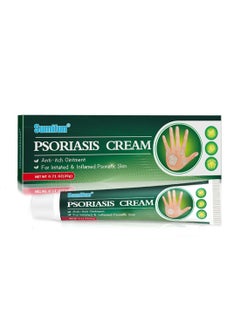 Psoriasis Cream, Anti-Itch Ointment, Fast Effective Psoriasis Cream for Itchy Scalp Face Body, Relieve Eczema Psoriasis Poison Ivy Bug Bites 20g