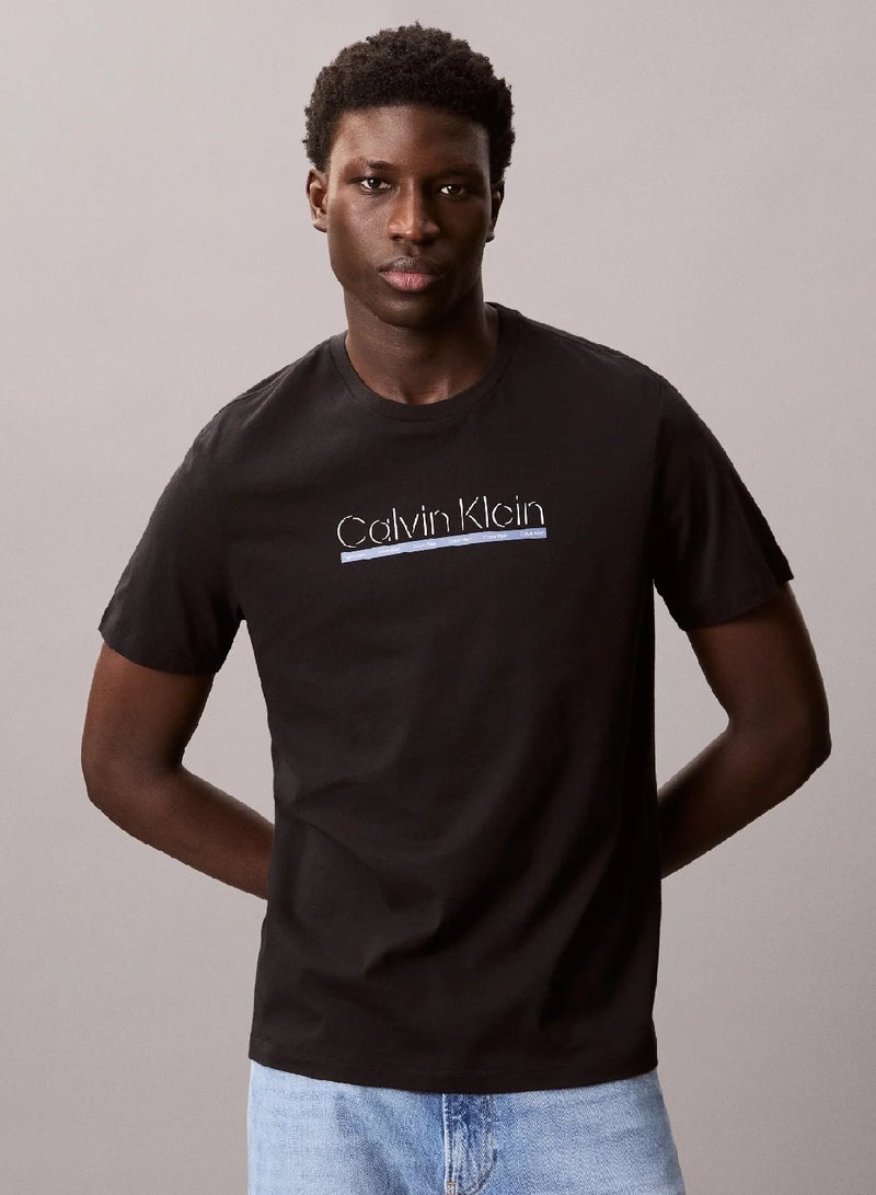 كالفن كلاين تيشرت بأكمام قصيرة - Image 1