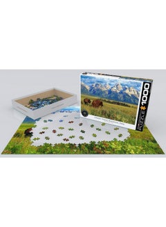 eurographics Grand Teton National Park Photography By Steve Hinch 1000 Piece Puzzle  - Image 4