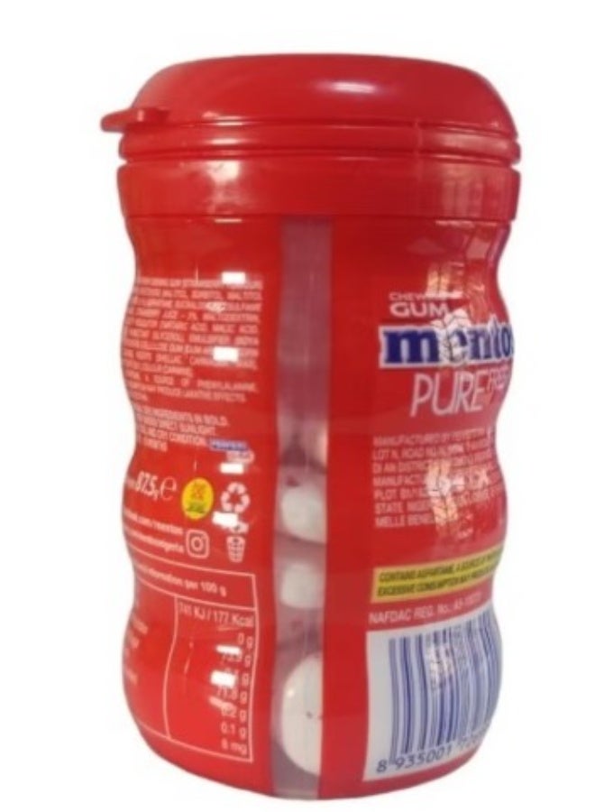 منتوس علكة مينتوس خالية من السكر بنكهة الفواكه الطازجة + علكة مينتوس خالية من السكر بنكهة الفواكه الطازجة مع النعناع - 30 غرام - Image 4