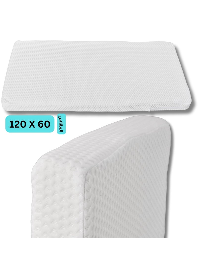 Baby Cot Mattress Extra Thick 10 cm 120 X 60 CM CLASSIC FOAM & Removable Washable Cover, Breathable, Toddler Baby Bed Mattress Saudi Made - pzsku/Z618B805A441697B2B247Z/45/_/1727050790/51aa2b75-ca83-4046-83a8-eac567d0263e