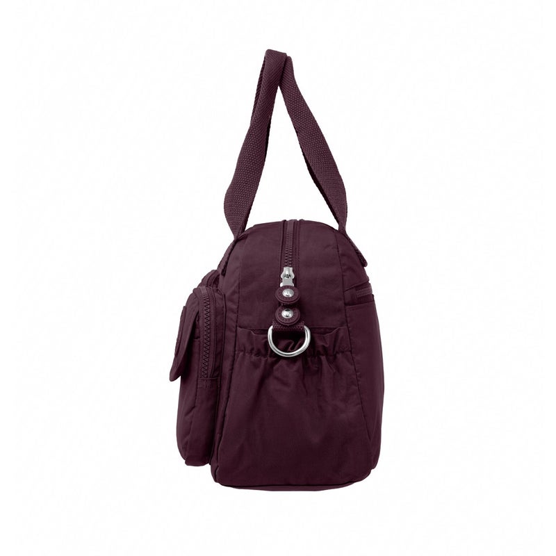 مجموعة كابريس شنطة كروس متوسطة للجنسين من كابريس كوليكشن – بورجوندي، نايلون مقاوم للماء، سعة واسعة 10.4 لتر - Image 5