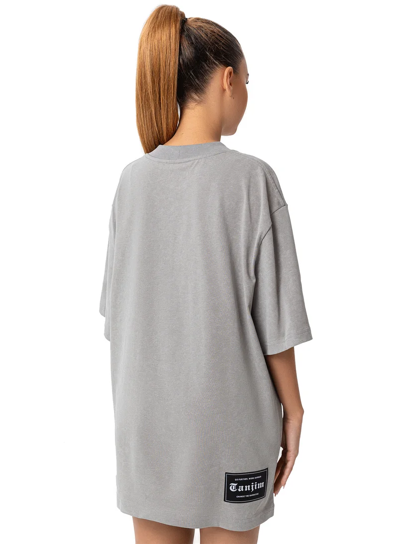 Tanjim Squad TANJIM SQUAD - UNFOLLOW WOMENS T-SHIRT GREY
