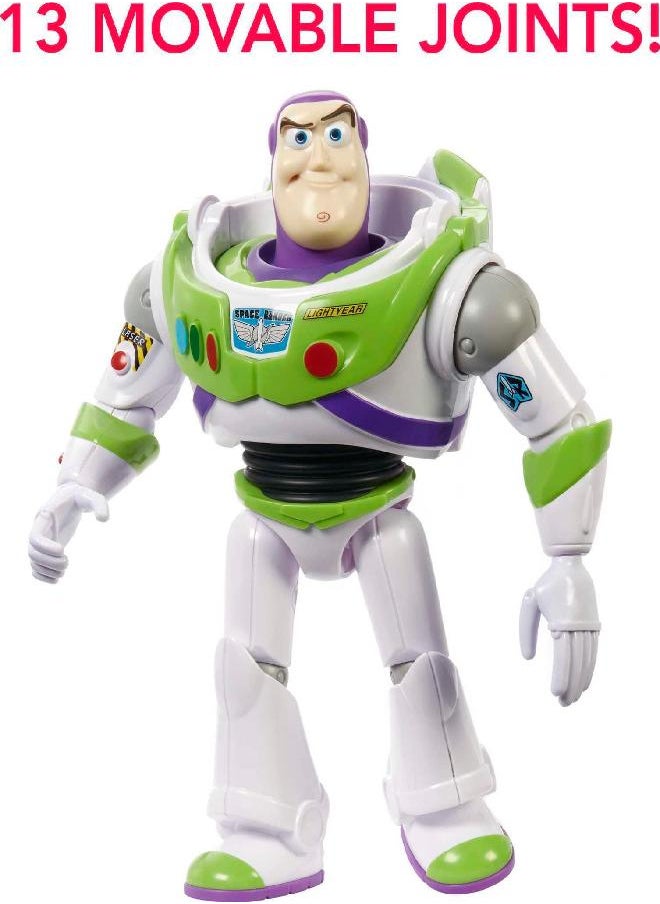 Pixar - Disney and Pixar Toy Story Buzz Lightyear Large Action Figure, Posable with Authentic Detail, Toy Collectible, 12 Inch Scale - Image 1