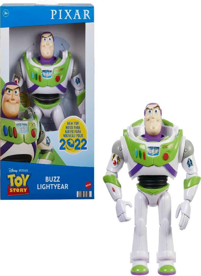 Pixar - Disney and Pixar Toy Story Buzz Lightyear Large Action Figure, Posable with Authentic Detail, Toy Collectible, 12 Inch Scale - Image 1