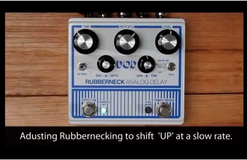 digi-tech DigiTech Rubberneck Analog Delay Pedal - Image 5