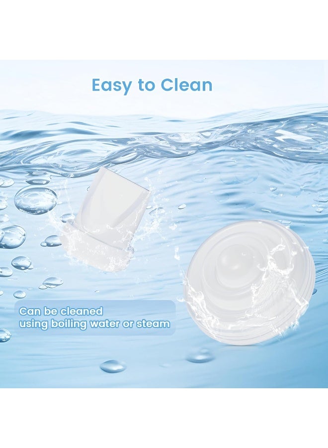 Hranio 12PCS Breast Pump Parts, Duckbill Valves Compatible with Momcozy m5 Replacement Parts - Image 4