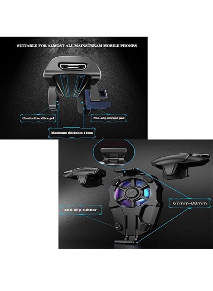 Memo AK03 Fantasy Mobile Game Controller And Cooling Fan  - Image 4