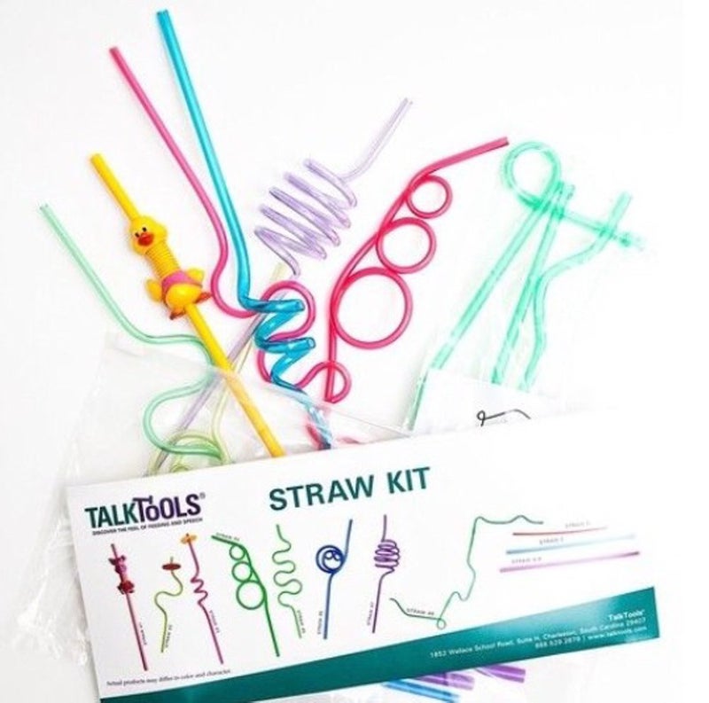 TALK TOOLS LLC Straw Kit with 8 Different Straws (Multicolour) - Image 4