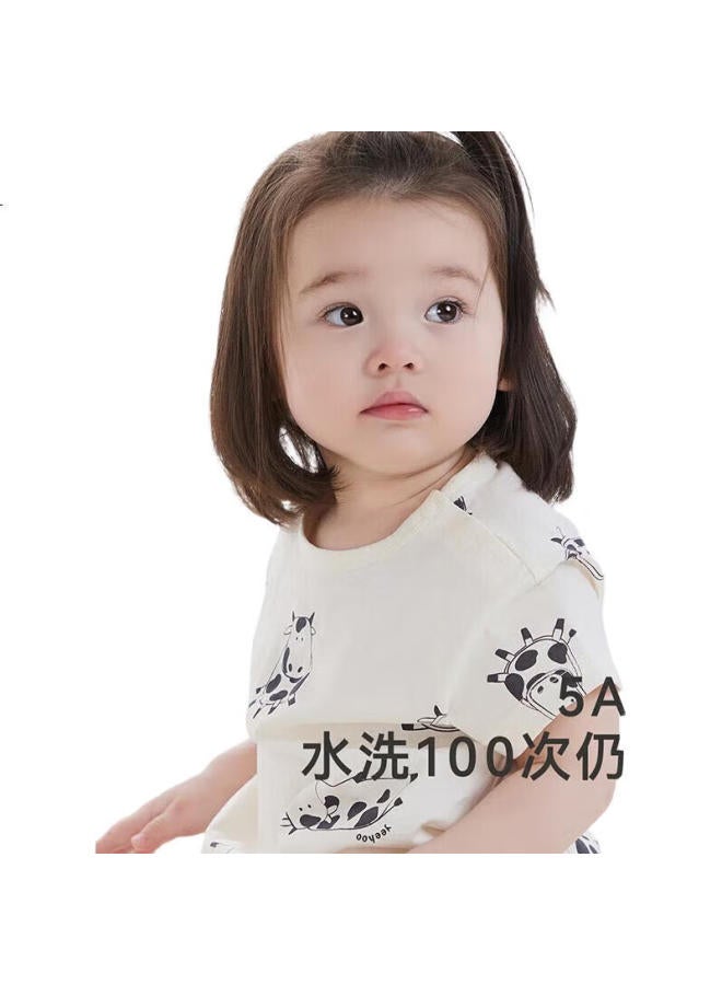 YEEHOO Baby Clothes, 5A Antibacterial, Newborn Onesie, Summer Soft (2-Piece Set) - Image 2