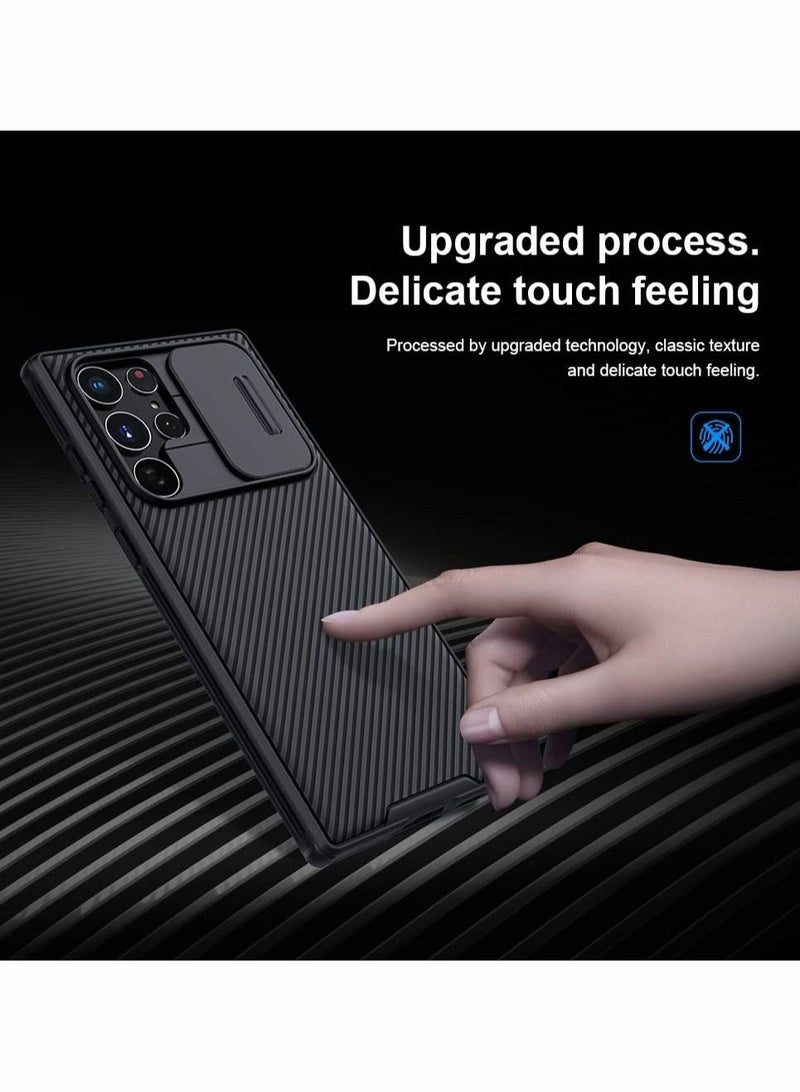 Captaintech Case for Samsung S22 Ultra Cover,Case Full Body Protective With Camera Protection Case for Samsung Galaxy S22 Ultra 5G 6.8 inch 2022 (Black) - Image 2