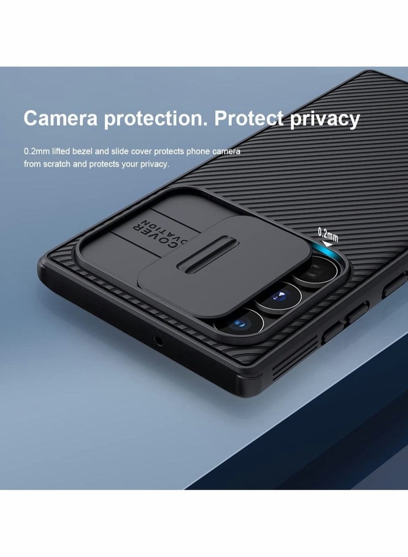 Captaintech Case for Samsung S22 Ultra Cover,Case Full Body Protective With Camera Protection Case for Samsung Galaxy S22 Ultra 5G 6.8 inch 2022 (Black) - Image 4