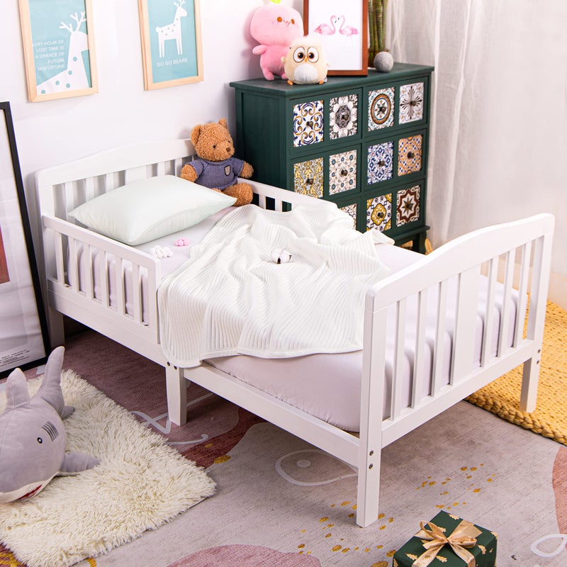 NTBAY Jersey Cotton Quilted Toddler Blanket, Breathable and Warm for Boys and Girls Baby Blanket, 30x40 Inches, White Stripe - Image 5