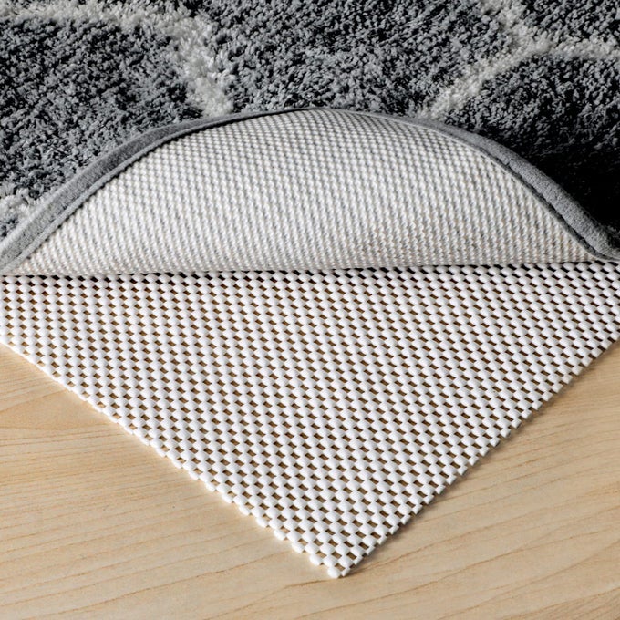 NON SLIP RUG PADS 5X7 FT NON SKID RUG PAD GRIPPER ANTISLIP CARPET RUG MATS FOR UNDER RUGS AND HARD SURFACE FLOORS