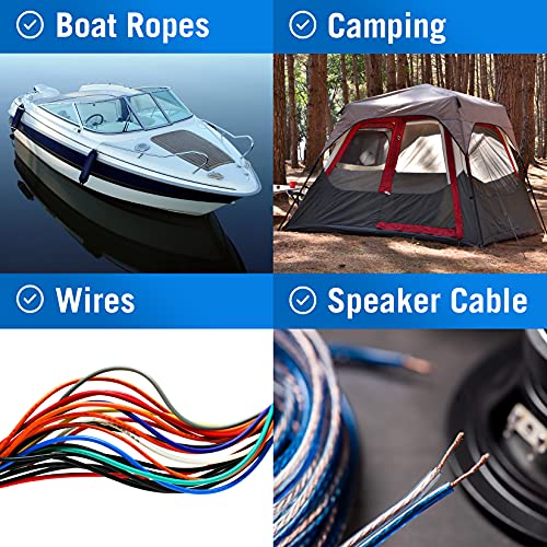 Better Boat 2 Pack Hot Knife Rope Cutter Heads, Soldering Iron Cutting Tip Replacement Blades, Electric Cutting Tips for Marine Grade Rope, Nylon Straps, Fabric, Ribbon Cutter and Sealer - Image 4