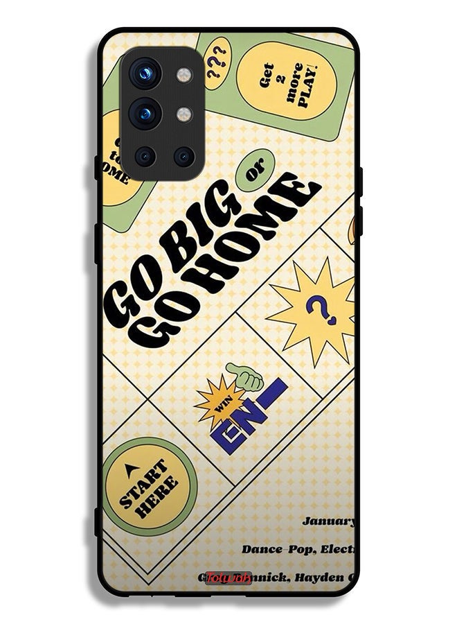 Tolwak OnePlus 9R 5G Protective Case Cover Go Big Or Go Home - Image 2