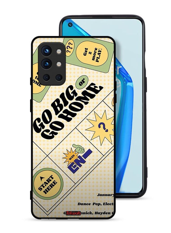 Tolwak OnePlus 9R 5G Protective Case Cover Go Big Or Go Home - Image 1