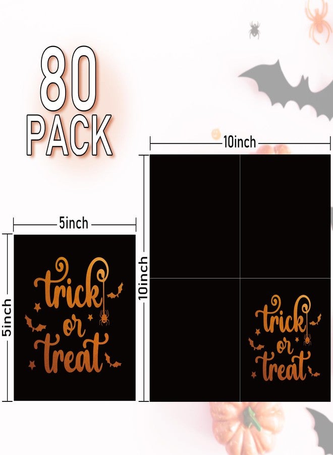 وولاين مجموعة مناديل هالوين من والين، 80 منديل، مقاس 5 × 5 بوصة، بنقشة الخفافيش والعناكب، مصنوعة من ورق مقوى أسود لامع وذهبي، مثالية لحفلات عشاء الهالوين. - Image 2