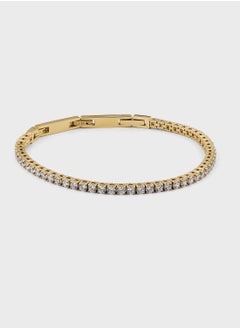 Casual Logo Buckle Bracelet