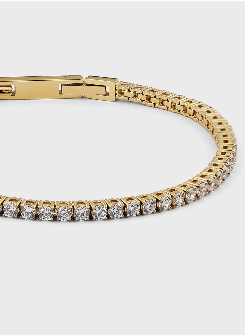 GUESS - Casual Logo Buckle Bracelet - Image 1