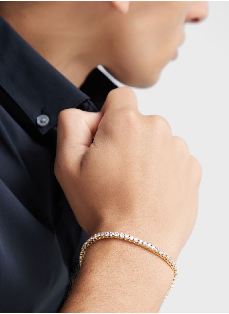 GUESS - Casual Logo Buckle Bracelet - Image 1