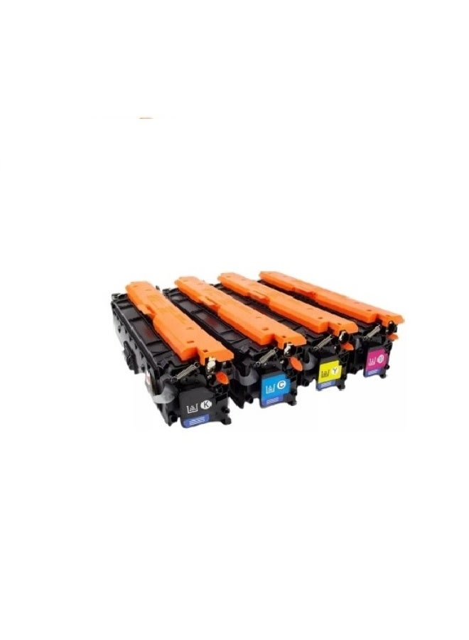 212A Multipack High Yield Toner Cartridge - Compatible with HP Color LaserJet Enterprise Flow MFP M578c, M578, HP Color LaserJet Enterprise M554dn, M555dn (W2120A Black, W2121A Cyan, W2122A Yellow, W2123A Magenta) - Image 2