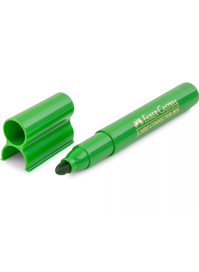 FABER-CASTELL 8-Piece Jumbo Connector Pen Set Multicolour  - Image 2