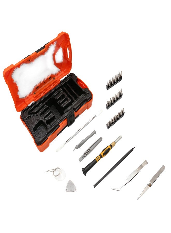 Syba 41 Precision Screwdriver Set, Magnetic Driver Kit with 30 Bits, Professional Electronics Repair Tool Kit with Carrying case for Repair iPhone, Cell Phone, iPad, PC, and Screen Repair - Image 3