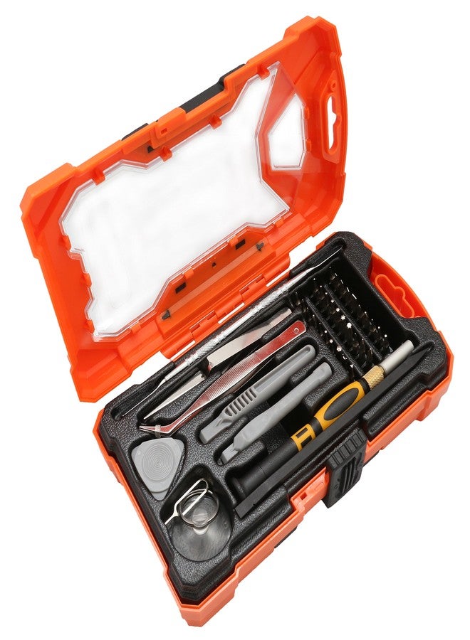 Syba 41 Precision Screwdriver Set, Magnetic Driver Kit with 30 Bits, Professional Electronics Repair Tool Kit with Carrying case for Repair iPhone, Cell Phone, iPad, PC, and Screen Repair - Image 1