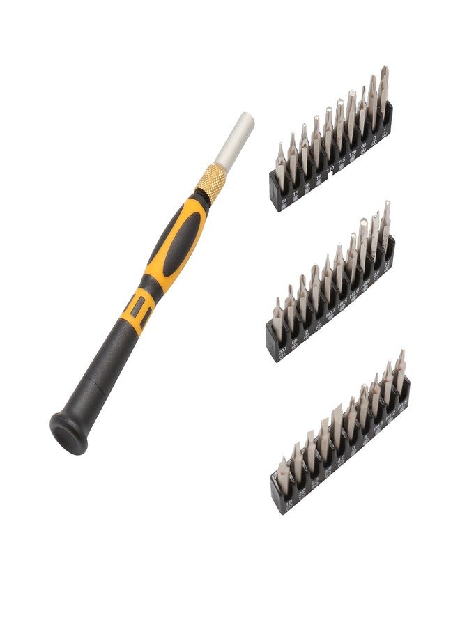 Syba 41 Precision Screwdriver Set, Magnetic Driver Kit with 30 Bits, Professional Electronics Repair Tool Kit with Carrying case for Repair iPhone, Cell Phone, iPad, PC, and Screen Repair - Image 5