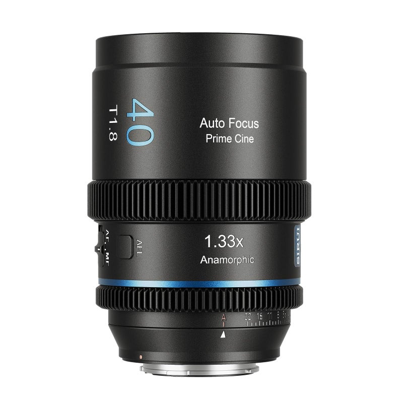 SIRUI 40mm T18 133X Anamorphic Lens S35 Autofocus Lens for E Mount Cameras A6500 A6700 FX330 ZVE Series A7 Series A99II Blue Flare - Image 2