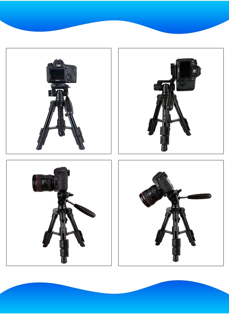 Zomei - Aluminum Alloy Tripod - 53cm Foldable Stand - DSLR Camera Stand - Smart Phone Live Stand -  Portable Holder for Projector, Fill Light - Image 1
