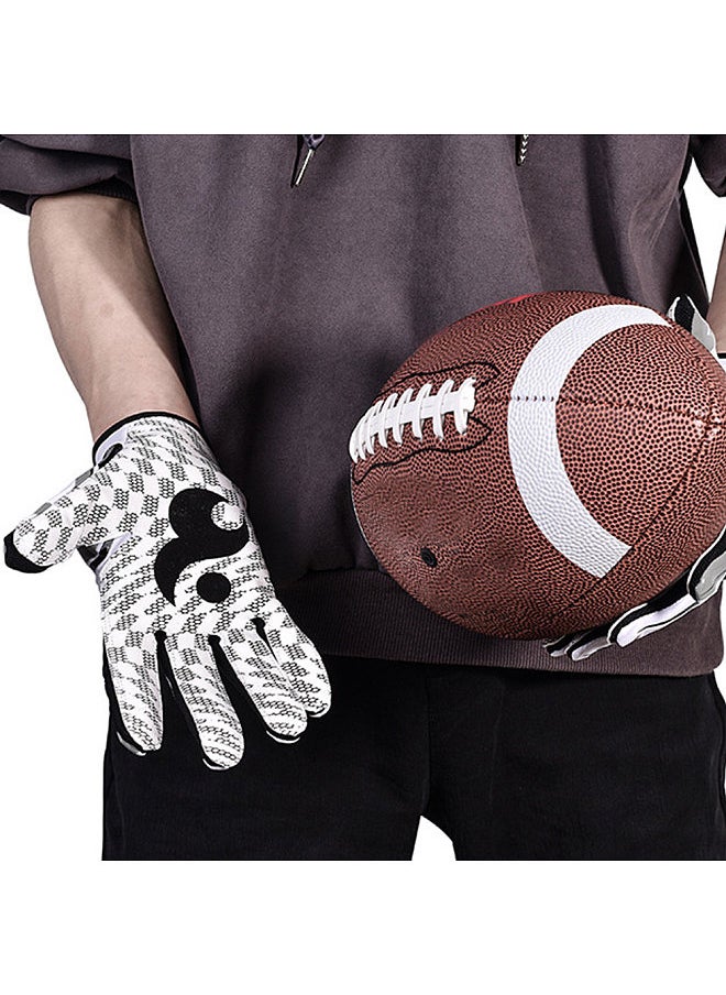 BOODUN Rugby Gloves Sports Grip Gloves for Fitness  Outdoor Activities  and Hiking Enhanced Grip  - Image 2