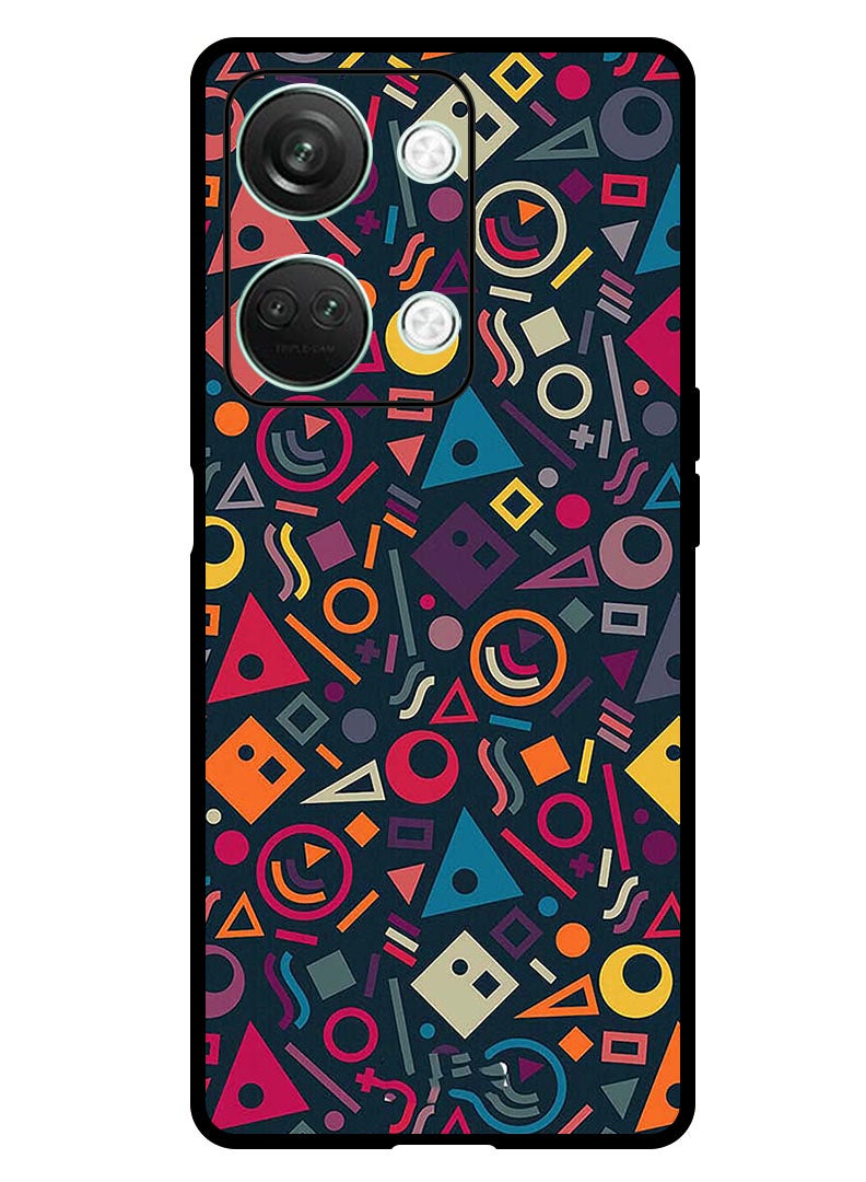 Theodor Protective Case Anti Scratch Shock Proof Bumper Cover For OnePlus Nord 3 Shape Doodles - Image 1