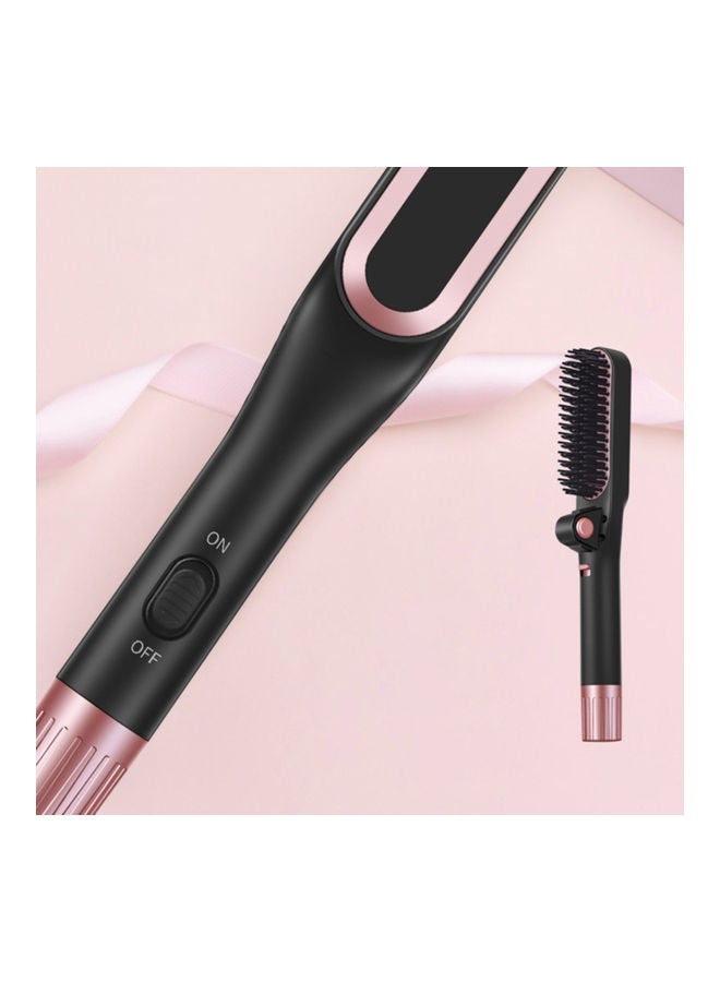 إسكدنيا فرشاة فرد الشعر الأيونية اسود/ذهبي وردي - Image 5