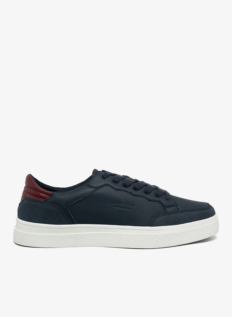 R&B Color Block Lace Up Sneakers