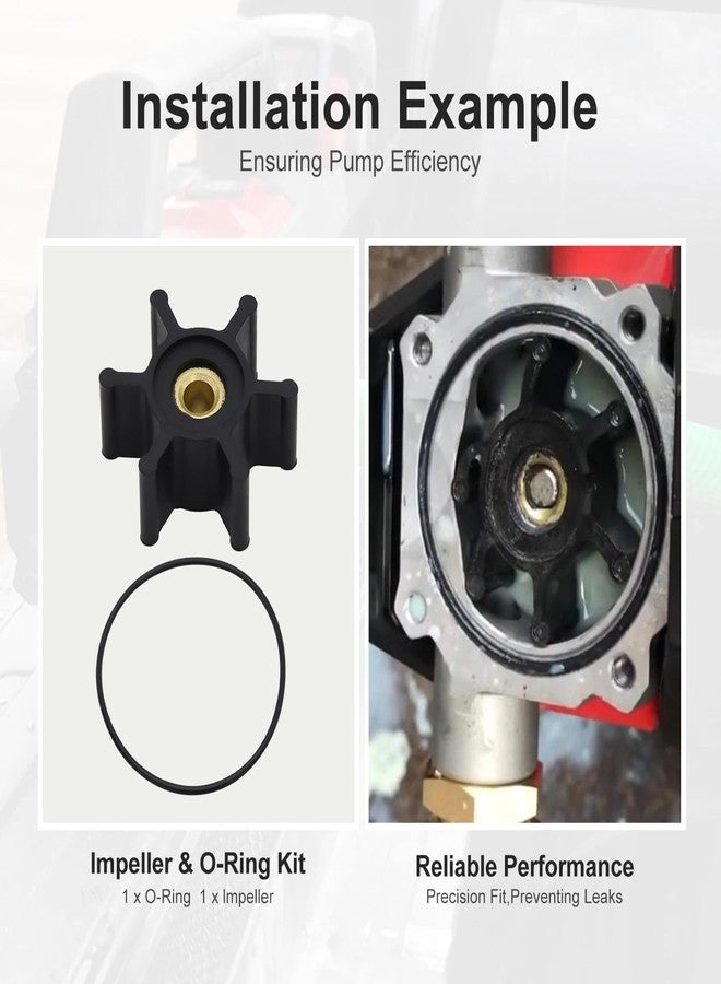 Powswopx طقم مروحة نحاسية وحلقة دائرية من Powswopx 49-16-2771 متوافق مع مضخة نقل Milwaukee M18، بديل 49-16-2771 49162771 - Image 4