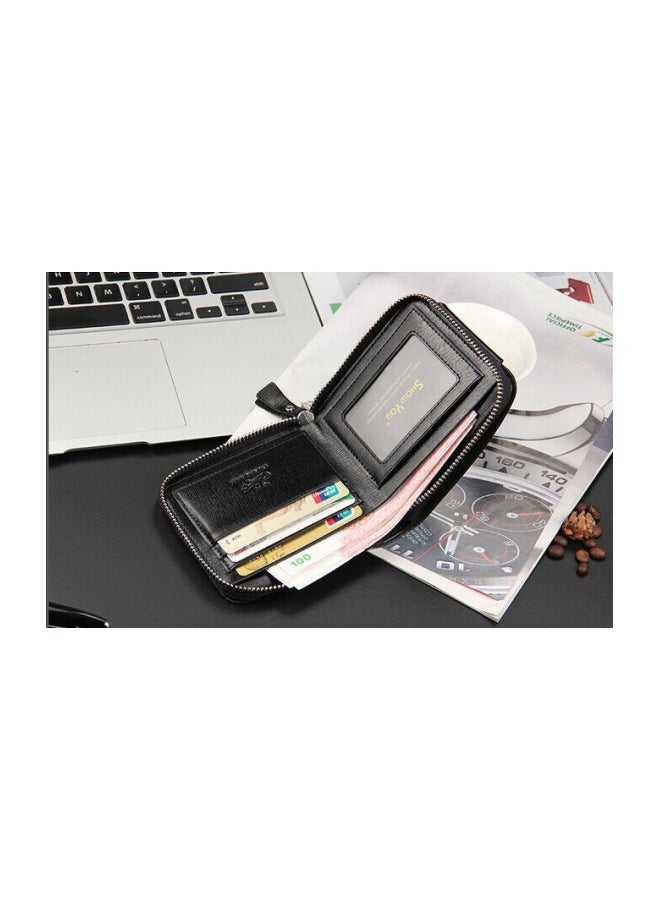 Fuerdanni Multi-Purpose Leather Wallet Black - Image 4