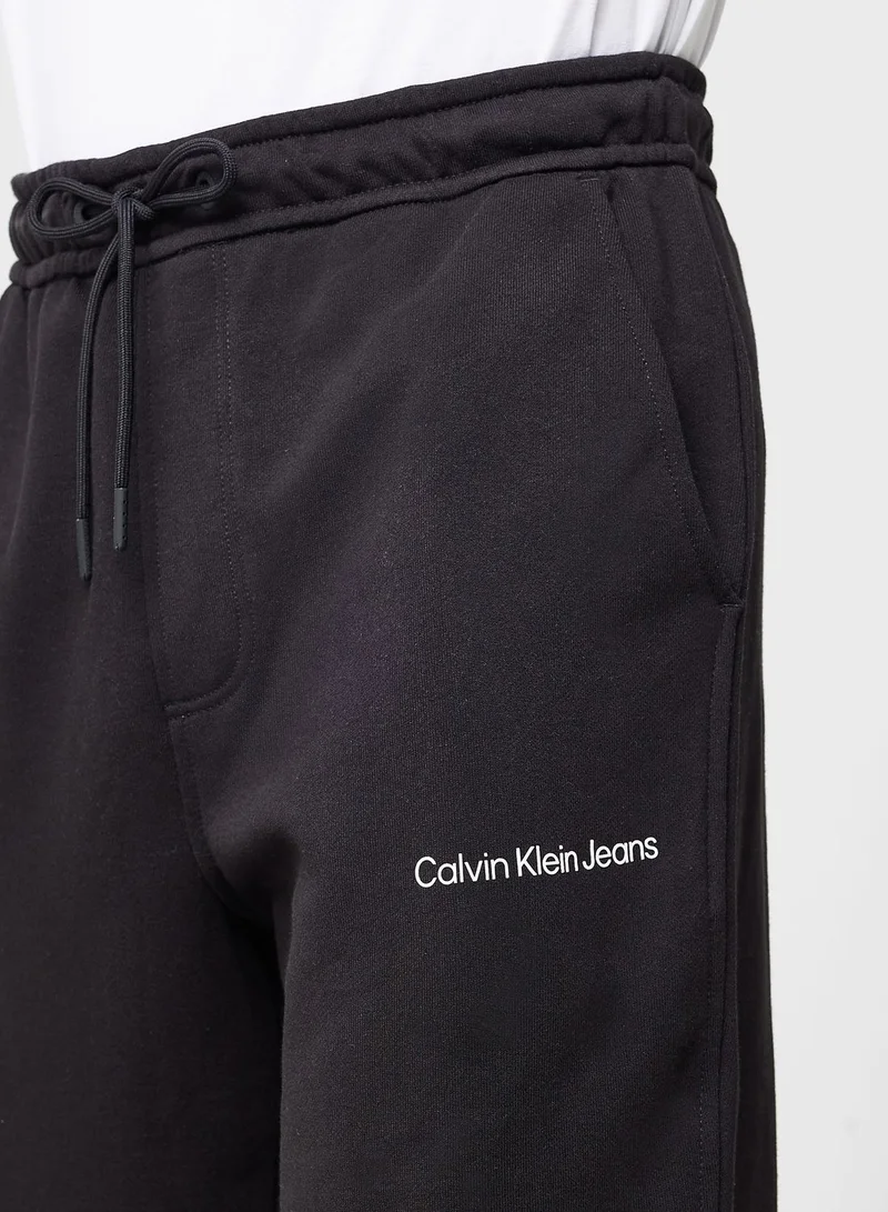 Calvin Klein Jeans Logo Drawstring Joggers