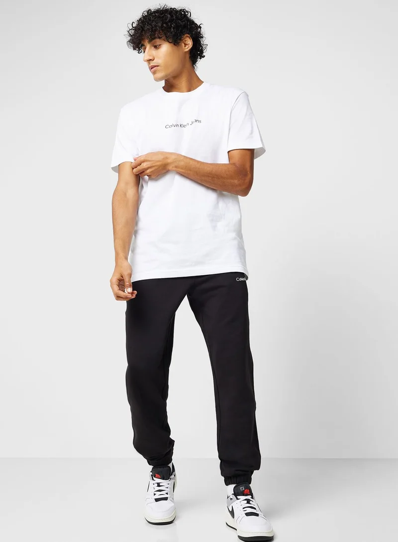 Calvin Klein Jeans Logo Drawstring Joggers