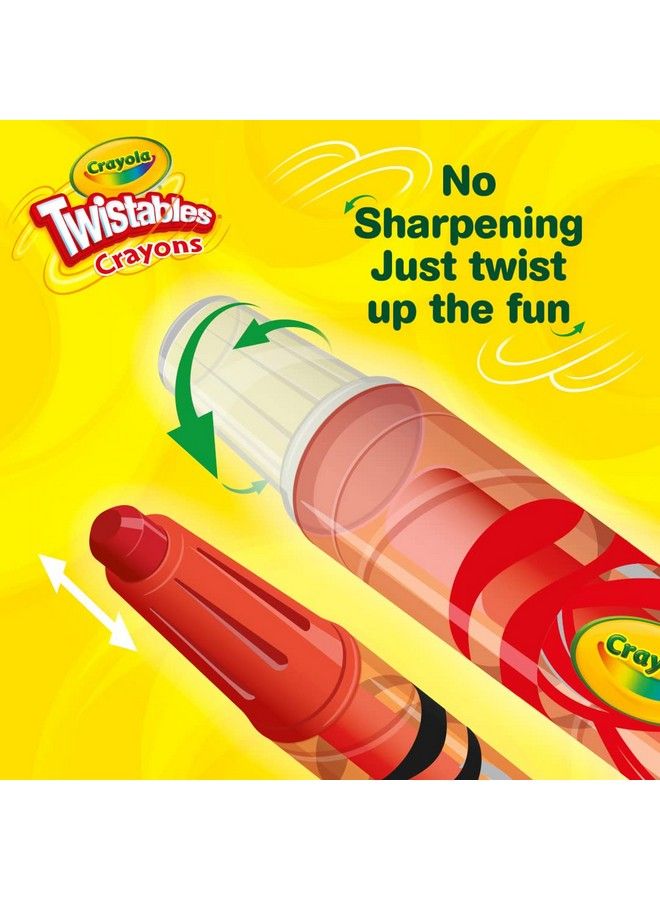 Crayola Twistables Crayons Fun Effects Gift For Kids 24 Count - Image 5