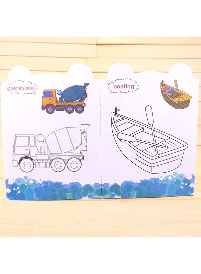 4 Pack Coloring Books for Children's Cognitive Training Series 1 - Image 4