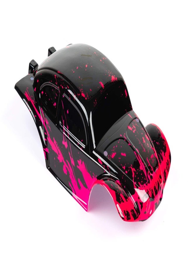 طين جسم مخصص وردي ساخن فوق الأسود متوافق مع سيارة أو شاحنة RC بمقياس 1/10 (الشاحنة غير متضمنة) STB-NR-01