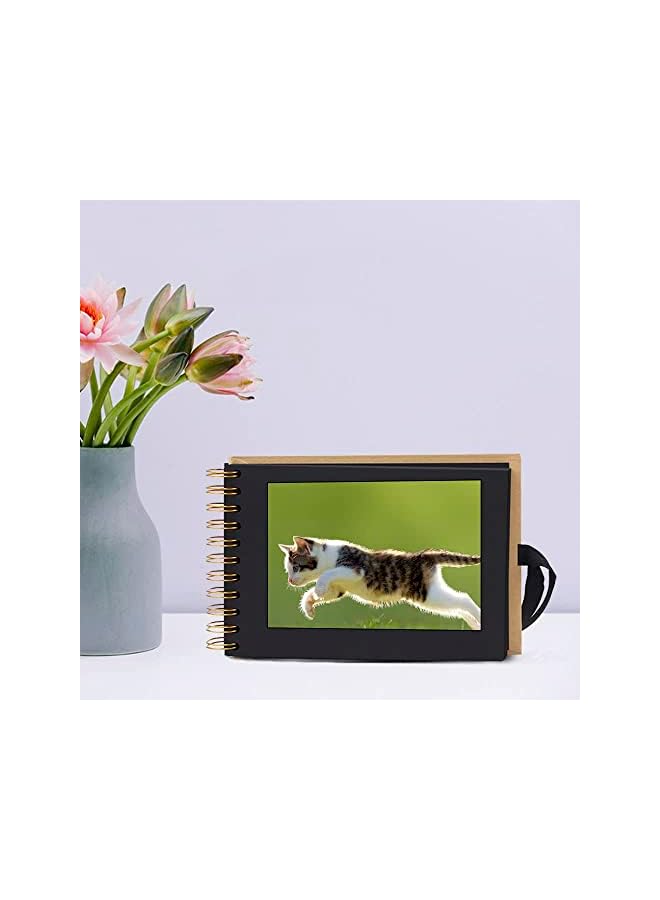 The Bros ألبومات صور سكرابوك 2 قطعة، 30 صفحة كتاب ذكريات ورق حرفي A5، إجمالي 60 صفحة لعائلتك - Image 5