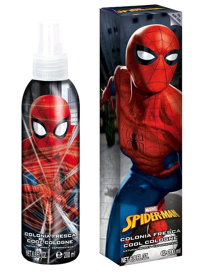 MARVEL سبايدر مان، عطر رائع للأطفال، أحمر/أبيض/أزرق/أسود، 6.8 أونصة سائلة - Image 2