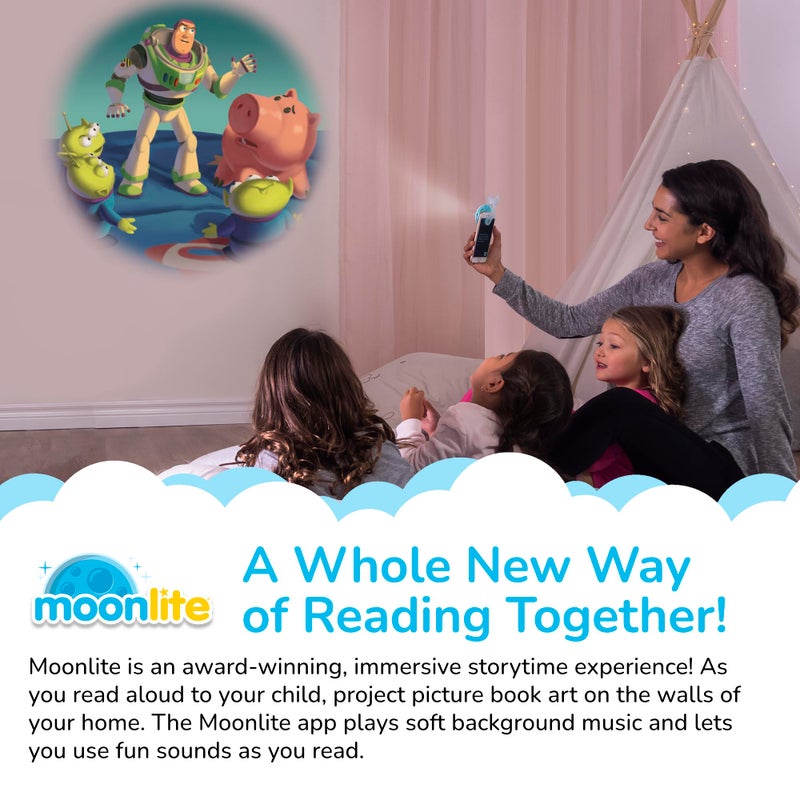 Moonlite Storytime - Disney Pixar Toy Story - A Magical Read Together - Projector Sold Separately - Single Disc for Kids & Toddlers - Learning Gifts for Kids Ages 1 Year & Up - Image 3