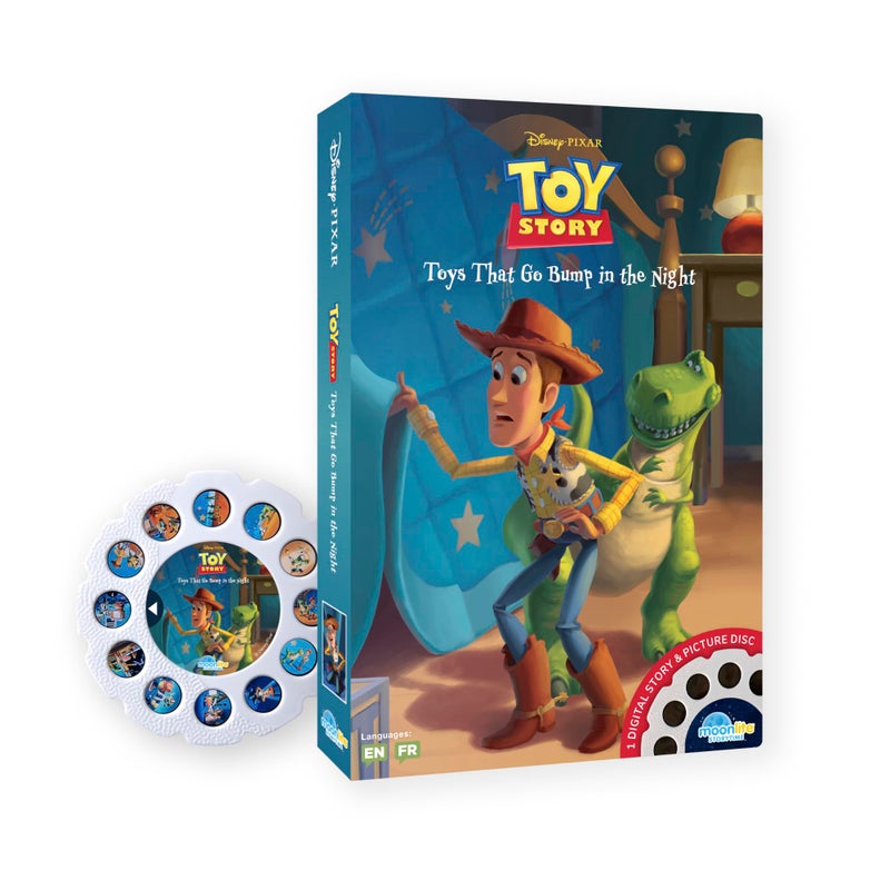 Moonlite Storytime - Disney Pixar Toy Story - A Magical Read Together - Projector Sold Separately - Single Disc for Kids & Toddlers - Learning Gifts for Kids Ages 1 Year & Up - Image 1