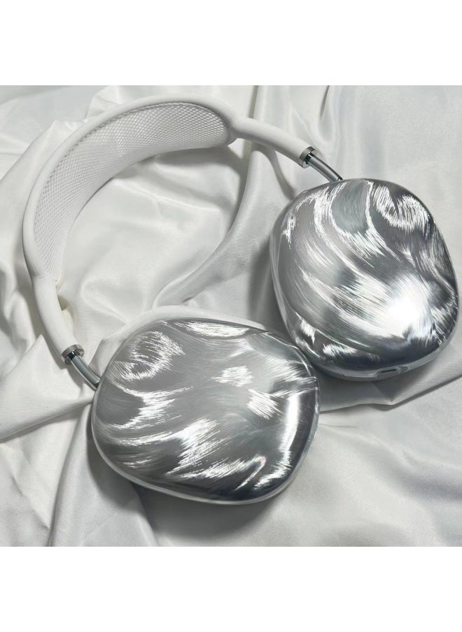 Generic - Feather Yarn Airpods Max Protective Cover Transparent TPU Soft Shell Bluetooth Headset Headset Shell Earmuff Head-Specifications:airpods Max - Image 1