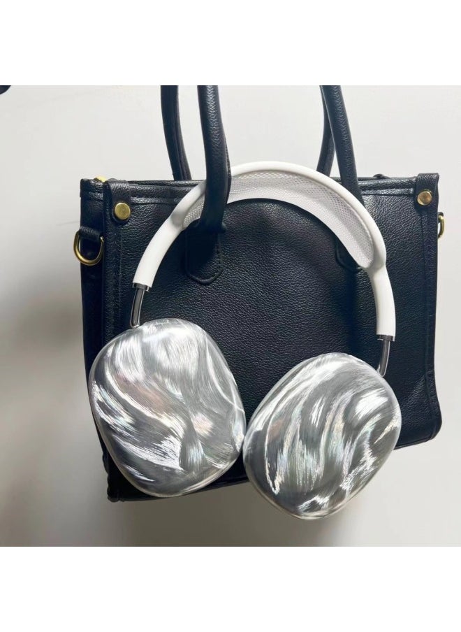 Generic - Feather Yarn Airpods Max Protective Cover Transparent TPU Soft Shell Bluetooth Headset Headset Shell Earmuff Head-Specifications:airpods Max - Image 1