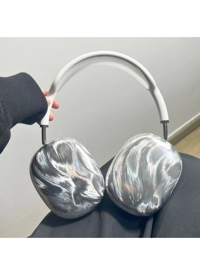 Generic - Feather Yarn Airpods Max Protective Cover Transparent TPU Soft Shell Bluetooth Headset Headset Shell Earmuff Head-Specifications:airpods Max - Image 1